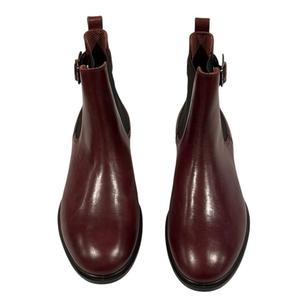 ECCO Women’s Leather Chelsea Ankle Boots Size 9-9.5 - Picture 5 of 11